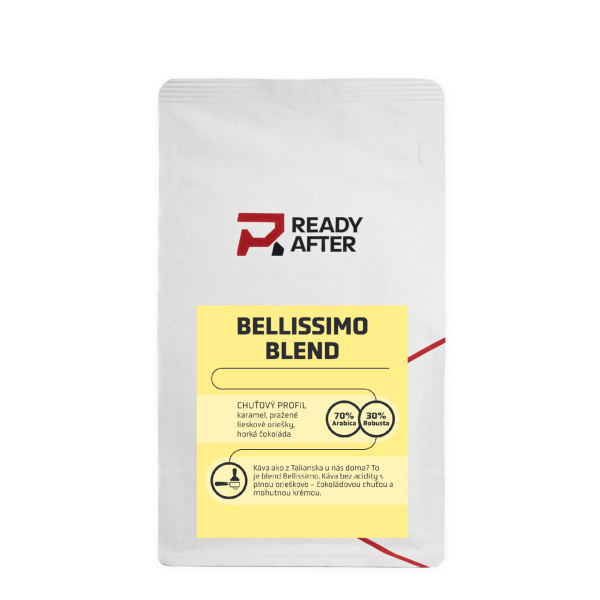 Bellissimo blend káva - výberová kávova zmes